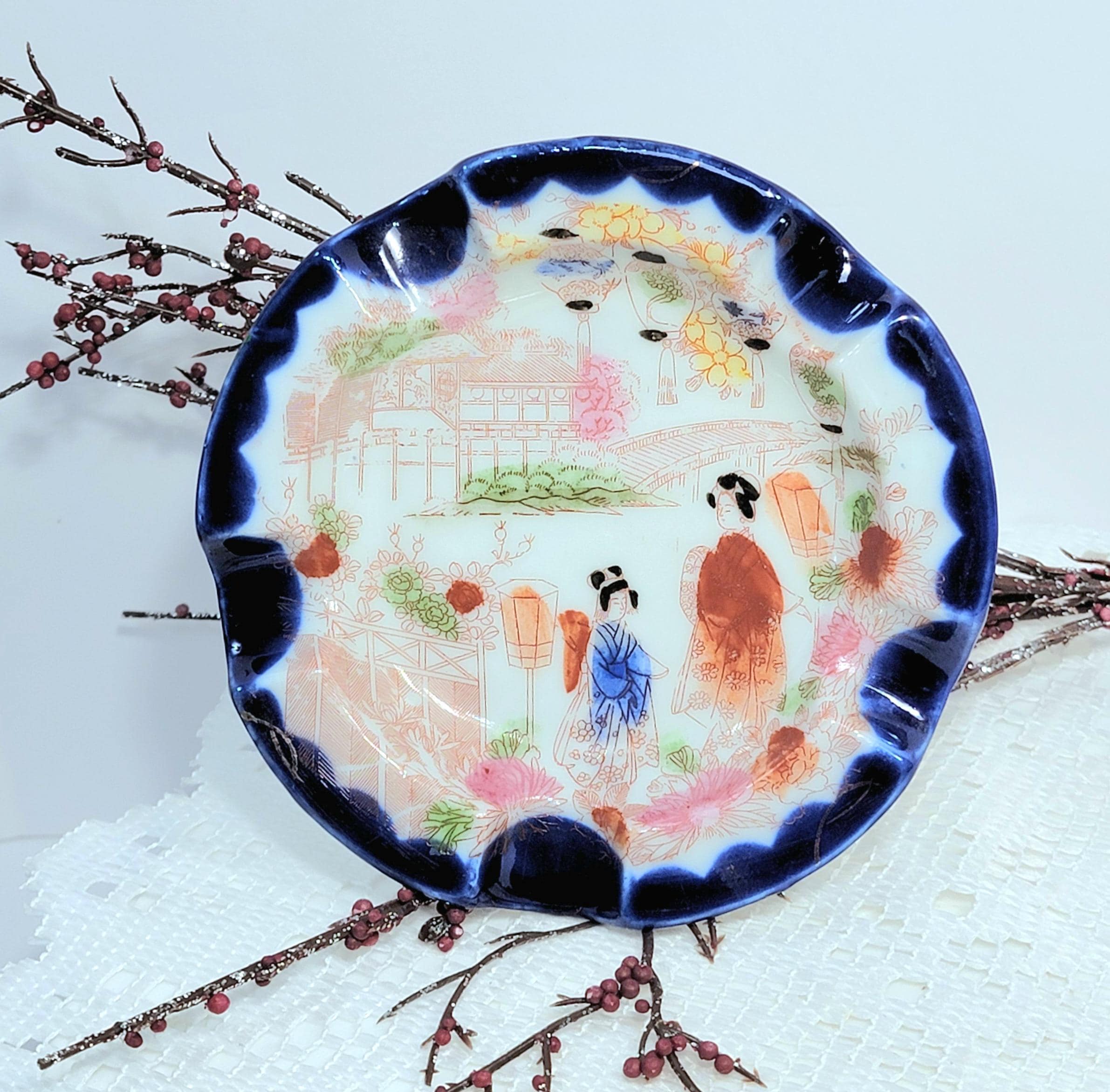 Antique Japanese Ashtrays - Etsy