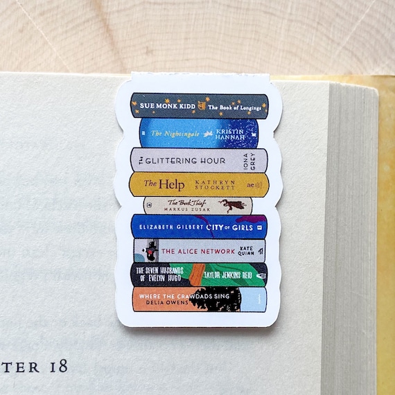 Historical Fiction Stack | Magnetic Bookmark