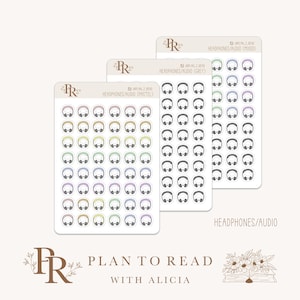 Headphones/Audio | Planner Stickers | Bujo Stickers