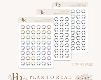 Headphones/Audio | Planner Stickers | Bujo Stickers