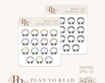 Headphones *Sample* | Planner Sticker | Bujo Stickers