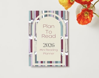 Plan to Read 2026 Mini Planner | Booklet | Book Planners and Journals