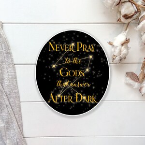 After Dark  |  Vinyl Sticker