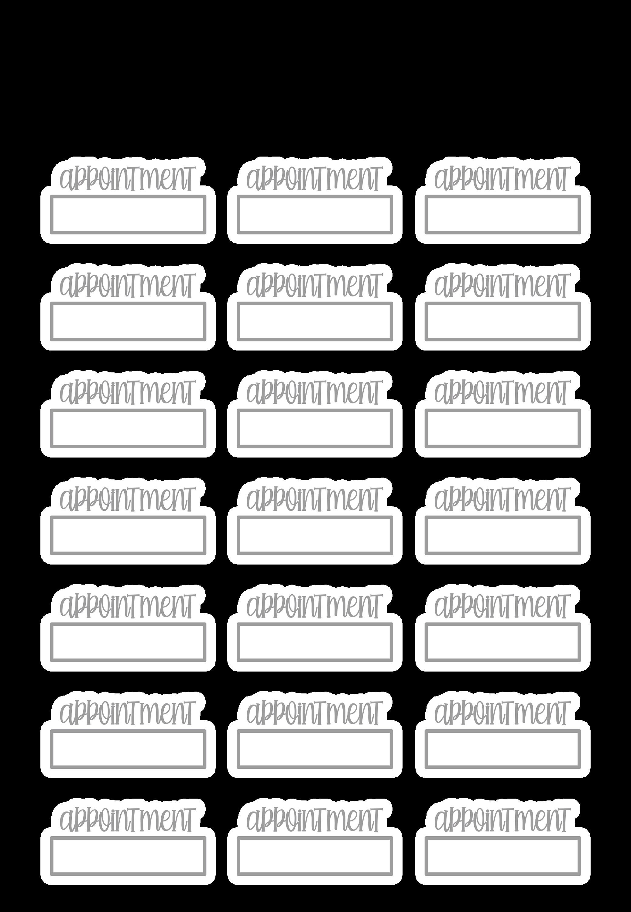 Appointment Planner Stickers Bujo Stickers Etsy appointment-planner-stickers-bujo-stickers-etsy