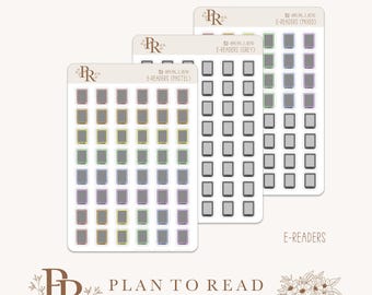 E-readers | Planner Stickers | Bujo Stickers