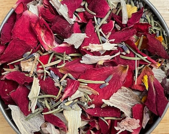Queen’s Garden Herbal Potpourri, Organic Herbal Potpourri, All Natural Home Fragrance, Herbal Fragrance, Herbal Sachet, Herbal Home