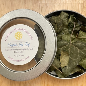 English Ivy Herb, Hedera Helix, English Ivy Leaf, English Ivy Leaf, Loose Leaf Herbs