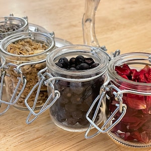 Gin Infusion Kit, DIY Gin Botanicals Set, Herbs & Spices, Organic Culinary Herbs, Dried Herbs for Grilling/Cooking/Roasting/Tea/Baking
