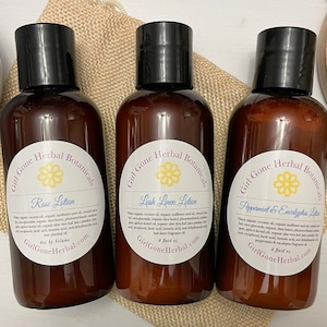 Scented Hand & Body Lotion, All Natural Skin Moisturizer, Shea Butter/Essential Oils/Vegan Friendly/BPA-Free/Chemical-Free, Spa Gift for Her
