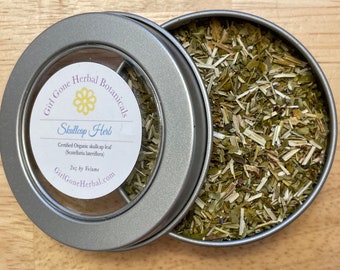 Skullcap Herbal Tea, Skullcap Infusion, Skullcap Decoction, Organic Loose Leaf Tea