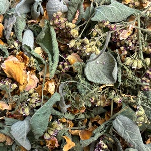 Girl Talk Herbal Potpourri, Yarrow/Sage/Mint/Rose Organic Herbal Potpourri, Natural Home Fragrance, Herbal Fragrance, Herbal Home