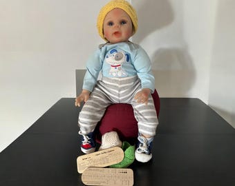 Baby sock ruler TopDown 5-in-1 for ages 0 - 12 months