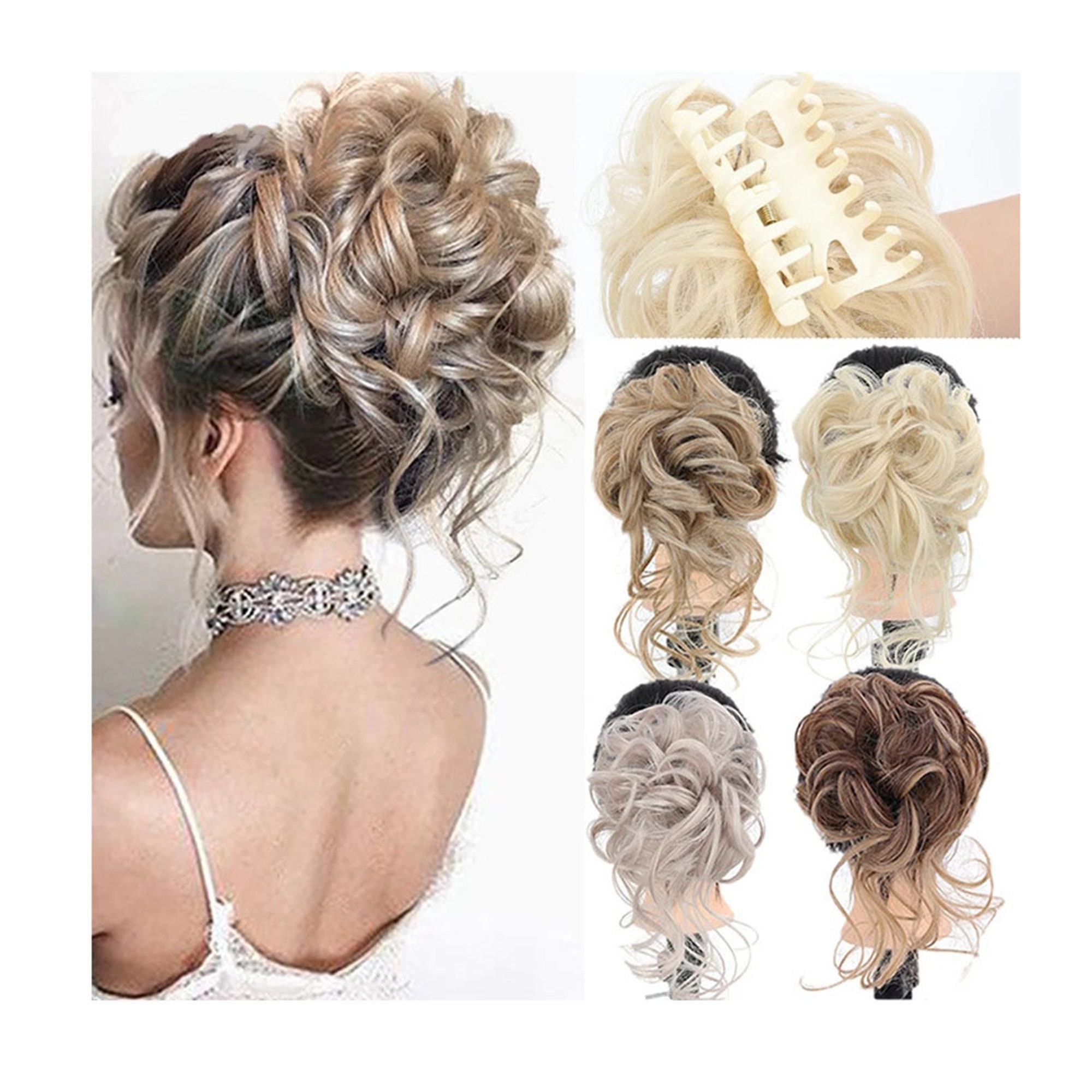 Messy Bun Hair Piece - Etsy Messy Bun Hair Piece - Etsy