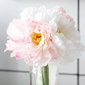7 heads Silk Rosemary Bouquet in 3 Colors , Double Colors each Bouquet