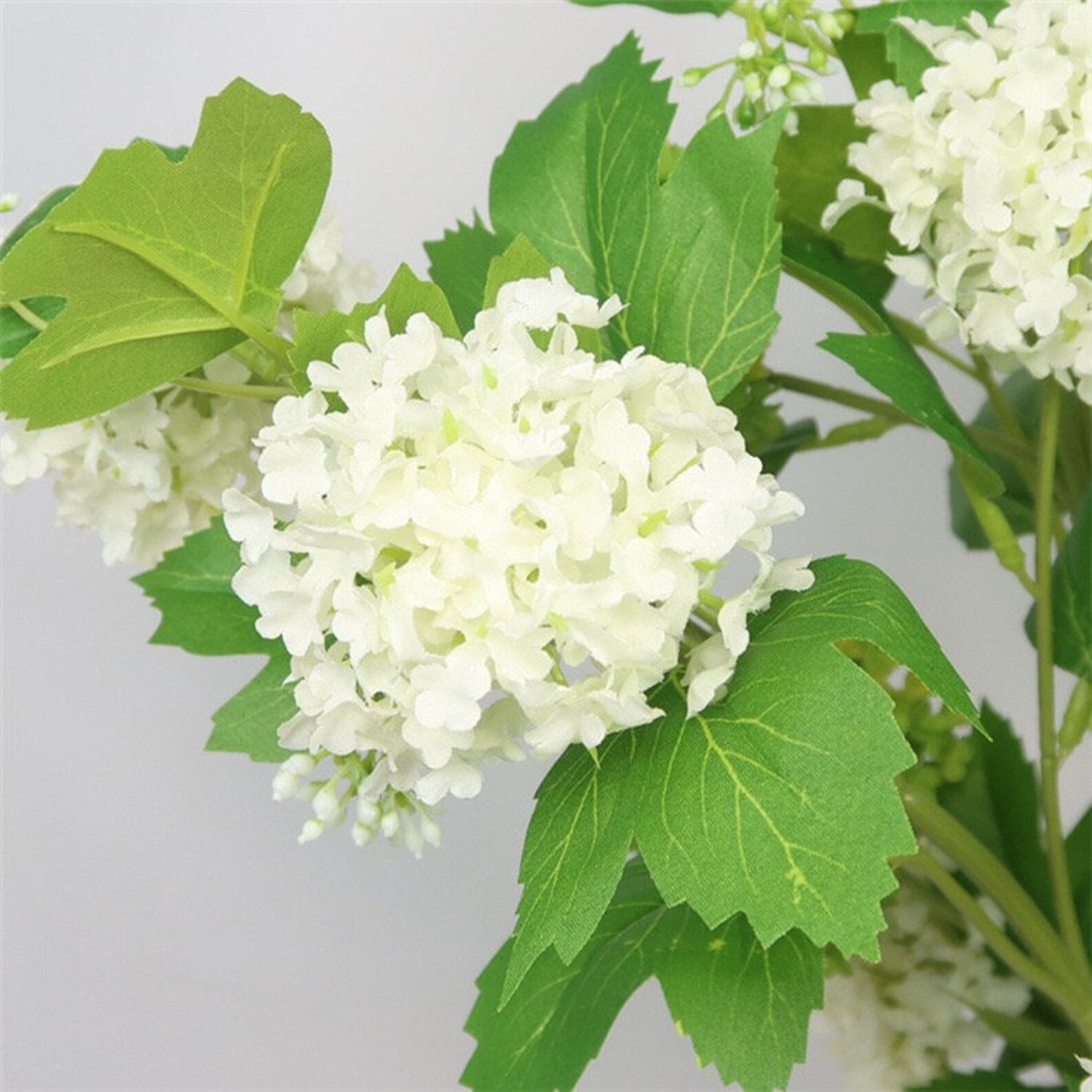 Faux Snowball Hydrangea