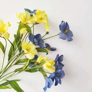 31.5&quot;  Silk Paulownia  Artificial Faux Flower Home Decor Flower in 4 Colors  , For Bouquet