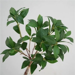 16.9&quot;  Real Touch Pieris Japonica  Artificial Faux Flower Bouquet (Pack of 3)