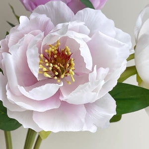 18.5&quot; Silk Peony Artificial Faux Flower Home Decor Flower in 5 Colors for Wedding , Party, Bouquet
