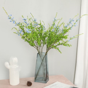 32.7&quot; Sage Artificial Faux Flower Home Decor Flower in 2 Colors  For Bouquet , Wedding , Party