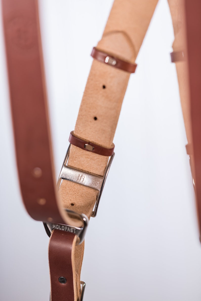 The Original Dual Camera Strap Harness Holdfast Moneymaker CHESTNUT Etsy