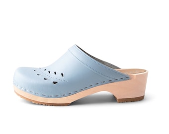 VERKA Clogs Swedish Wooden Clogs for Women Blomma Women Low