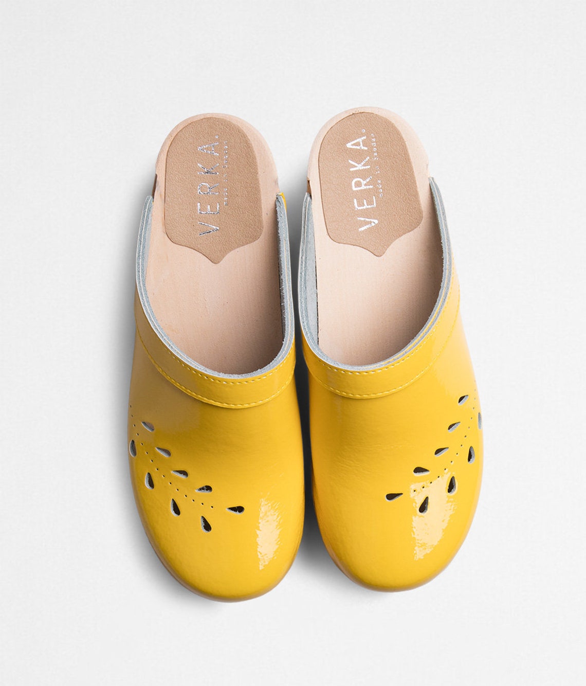 verka wooden clogs