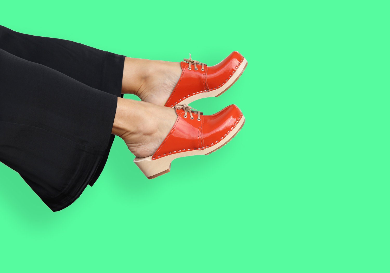 verka wooden clogs