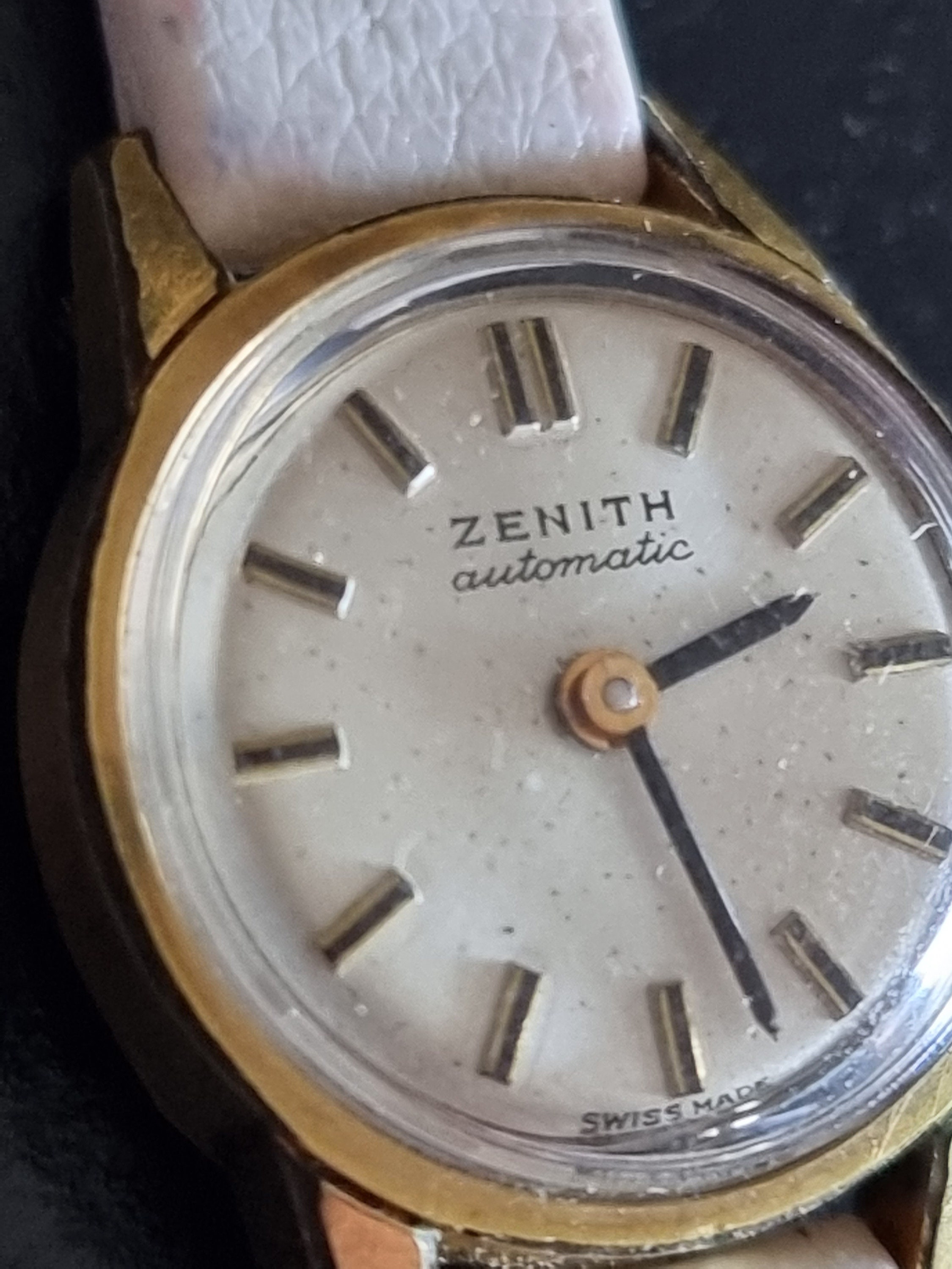 Zenith Heritage Automatic Diamond White Dial Ladies Watch 16231069281C706SS