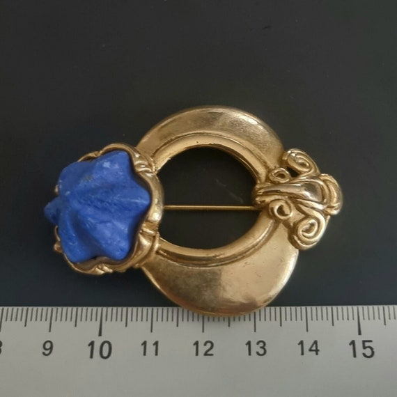 Broche Vintage Remy Dis Paris émaillée - Années 80/90 - Made In France