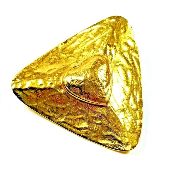 Yves SAINT LAURENT, Brooch brooch pendant heart tr