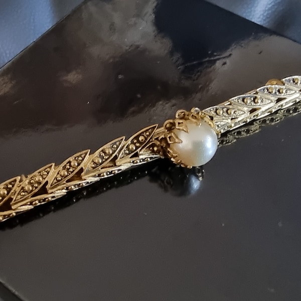 Magnifique BROCHE BARRETTE ancienne, vintage, BROOCH