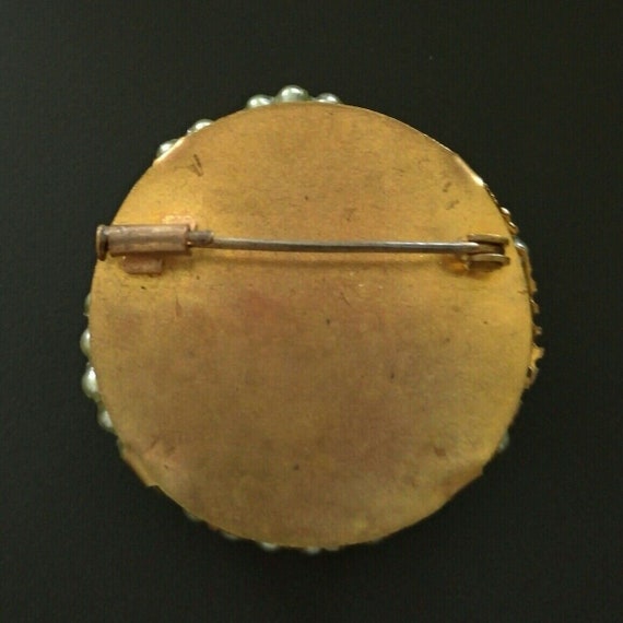 Ancienne Broche en pâte de verre Louis Rousselet