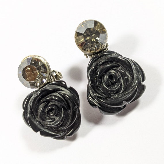 JACQUES FATH Paris, Earrings D'Oreilles Clips, Vin