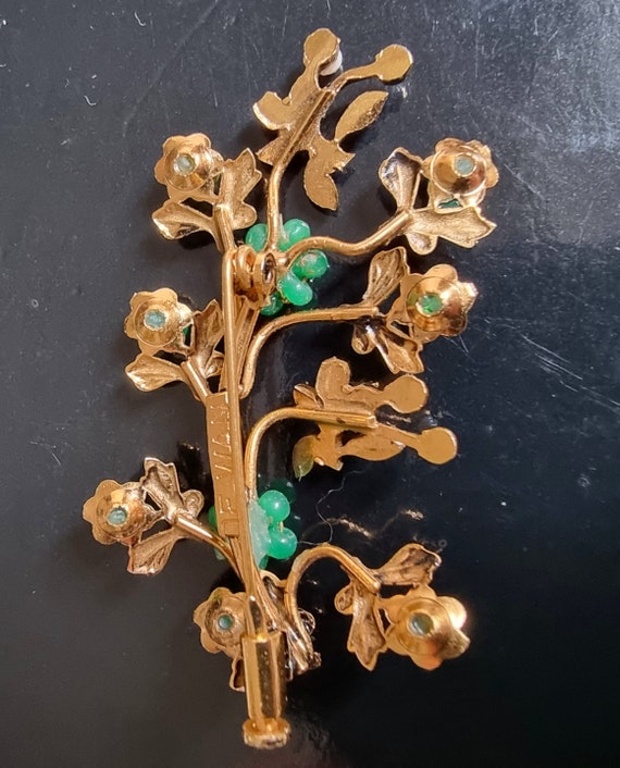 DE WAN Italy, beautiful old BROOCH, vintage from … - image 7