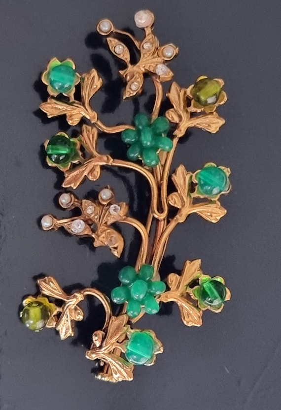 DE WAN Italy, beautiful old BROOCH, vintage from … - image 3