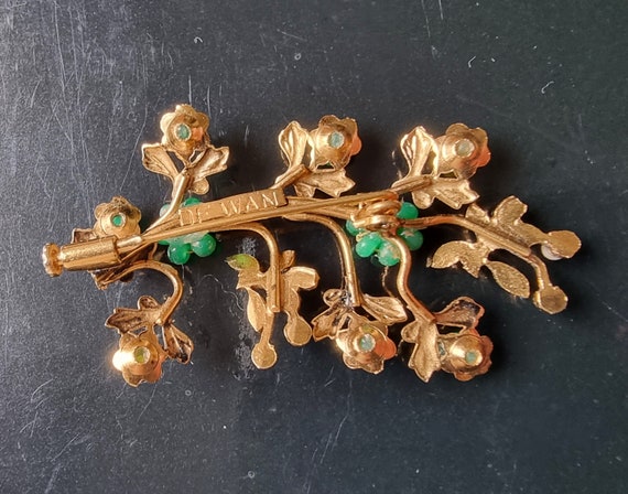 DE WAN Italy, beautiful old BROOCH, vintage from … - image 6
