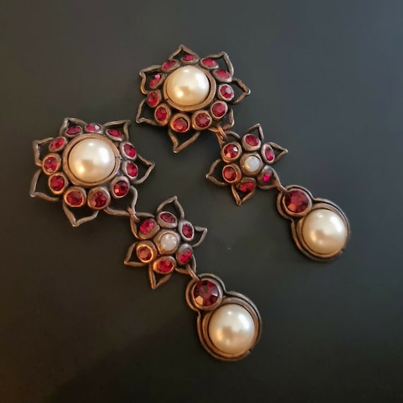 TARATATA France, Clip Earrings, XXL, Earrings sig… - image 1