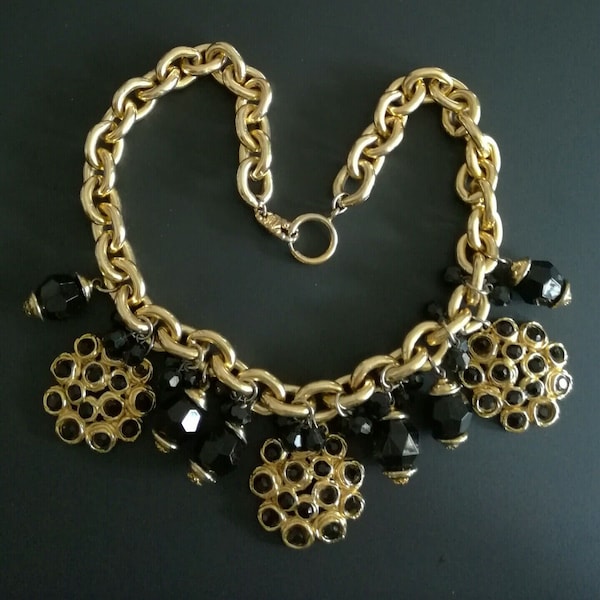 Jacky de G Paris, important Collier Vintage Necklace