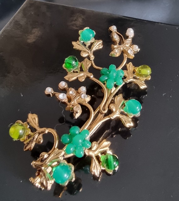 DE WAN Italy, beautiful old BROOCH, vintage from … - image 2