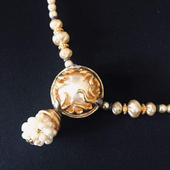 MARIE VICTOIRE KAMER, Collier Vintage perles nacr… - image 6