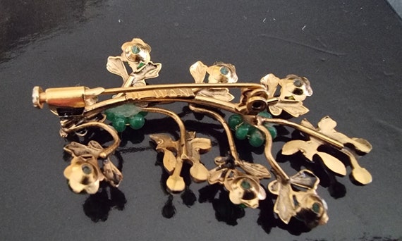 DE WAN Italy, beautiful old BROOCH, vintage from … - image 5