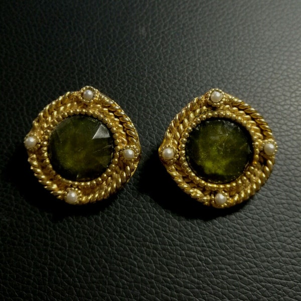 KALINGER Paris, BOUCLE D'OREILLE Clips, Vintages, Earrings