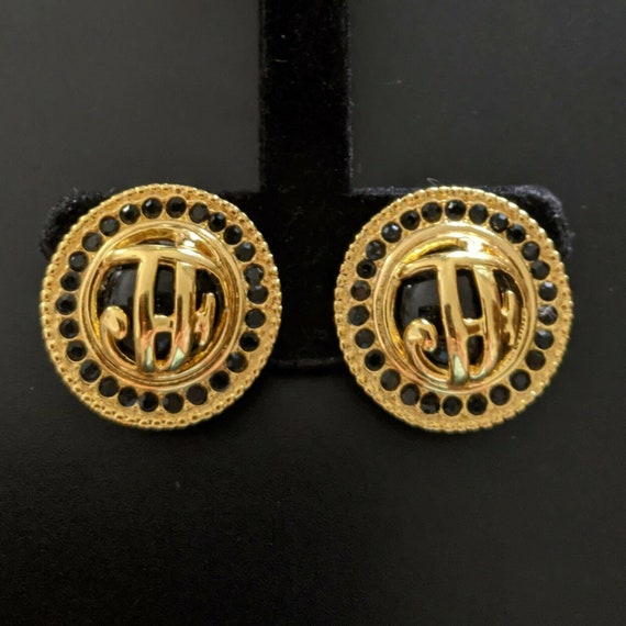 JACQUES FATH, Clip Earrings, signed, Earrings, FRA