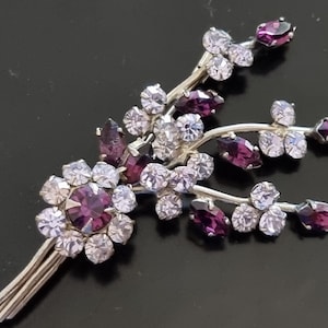 ROGER Jean Pierre, Beautiful old brooch, vintage from the 50s, Haute Couture