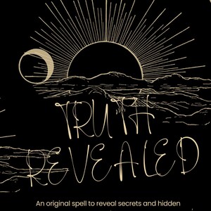 Tutorial de hechizo para revelar la verdad / / Descarga digital / Imprimible / Hechizo
