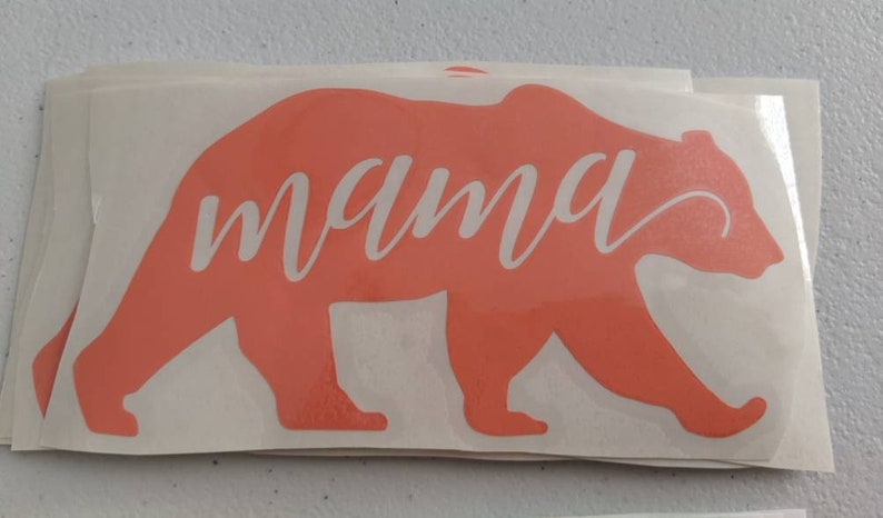 decal car sticker Mama bear decal