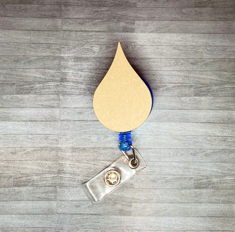 Badge Reel Acrylic Blank Combo Pack Etsy