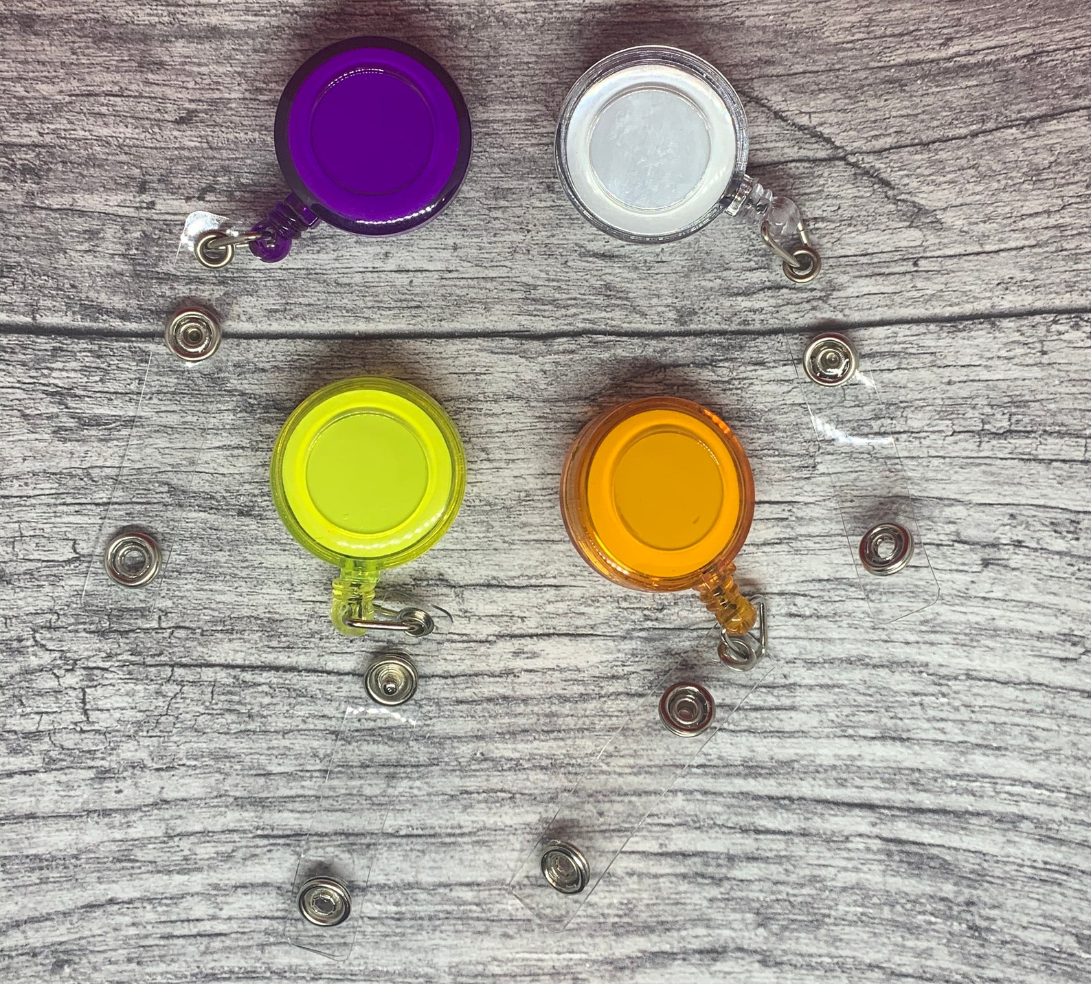 Badge Reels for Badge Reel Acrylic Blanks Etsy