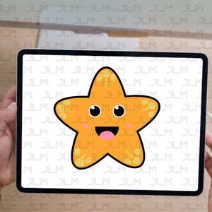 Starfish SVG for Starfish Badge Reel Blank