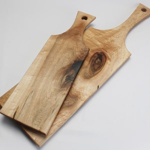Birds Eye Maple Charcuterie Boards - Set of 2 | Home Decor | Entertaining | Serving Boards | Kitchen Decor - Made in NH